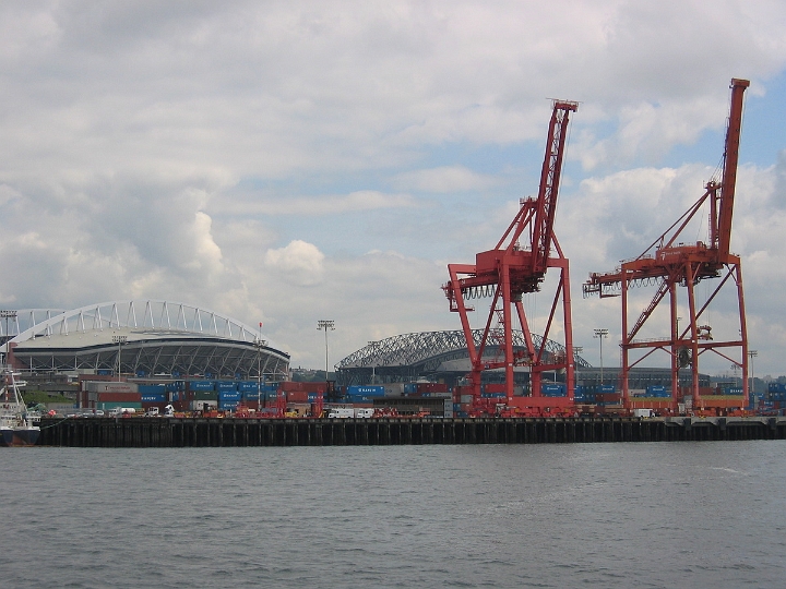 11 shipyards, Qwest field, Safeco field.JPG
